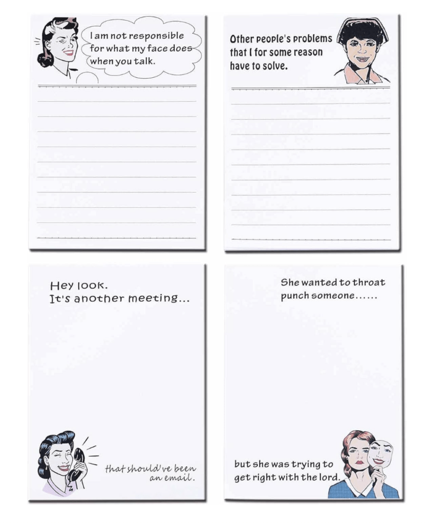 Funny Note Pads!